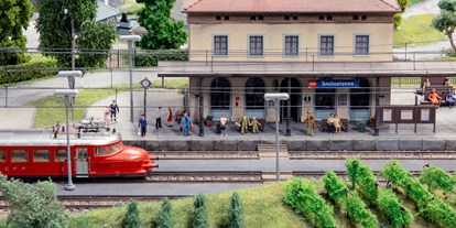 Ausflug mit Kindern - erreichbar mit: Fahrrad - Zürich-Stadt - Smilestones Miniaturwelt am Rheinfall