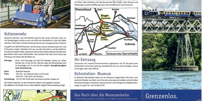 Ausflug mit Kindern - Schaffhausen-Stadt Konstanz - Schienenvelo Ramsen