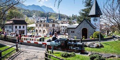 Ausflug mit Kindern - Witterung: Schönwetter - Corsier-sur-Vevey - Swiss Vapeur Parc