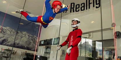 Trip with children - Conthey - RealFly Indoor Skydiving