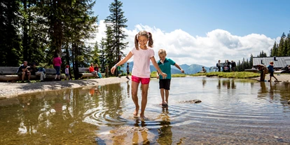 Voyage avec des enfants - Freizeitpark: Erlebnispark - Rohrmoos - Wasserwelt im Hopsiland - Planai Seilbahn