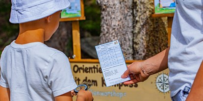 Ausflug mit Kindern - Weg: Erlebnisweg - Gröbming - Orientierungslauf im Hopsiland - Planai Seilbahn