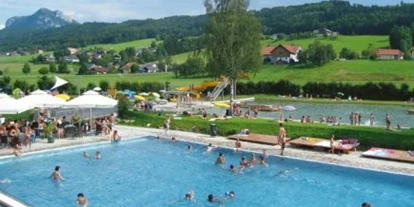 Ausflug mit Kindern - Ausflugsziel ist: ein Spielplatz - Kleinberg (Nußdorf am Haunsberg) - Schwimmbad Thalaguna