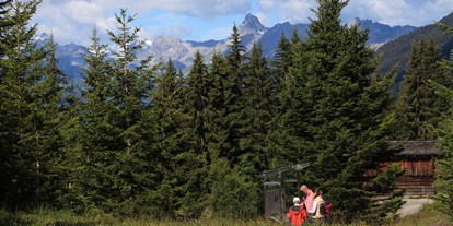 Ausflug mit Kindern - Ausflugsziel ist: ein Aussichtspunkt - Familienwanderungen (teils Kinderwagentauglich) am Kristberg und im Silbertal - Kinderwagentaugliche Wanderwege im Silbertal im Montafon