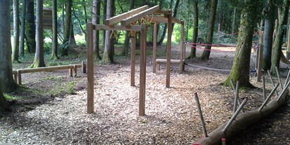 Ausflug mit Kindern - Ausflugsziel ist: ein Spielplatz - Henndorf am Wallersee - Kinder-Motorik-Zentrum und Naturerlebnispfad Holzwiesental/Schalchen
