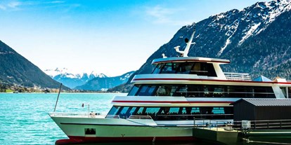 Ausflug mit Kindern - Ausflugsziel ist: eine Schifffahrt - Fügen - Symbolbild für Ausflugsziel Achenseeschiffahrt (Tirol). - Achenseeschiffahrt