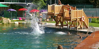 Ausflug mit Kindern - Witterung: Bewölkt - Aichet (Aspach, Mettmach) - Naturbad Suben