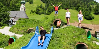 Ausflug mit Kindern - Dauer: mehrtägig - Maurach - Familienpark Drachental Wildschönau Spielhügel
© Wildschönau Tourismus - Familienpark Drachental Wildschönau