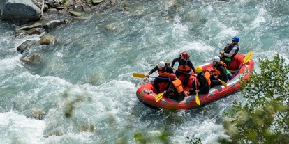 Ausflug mit Kindern - Witterung: Schönwetter - Ostschweiz - River rafting in Zuoz