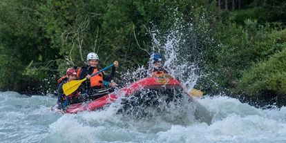 Trip with children - Champfèr - River rafting in Zuoz
