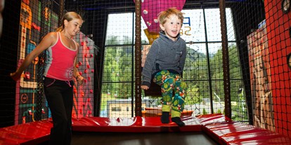 Ausflug mit Kindern - Ausflugsziel ist: ein Indoorspielplatz - Ötztal-Bahnhof - PlayIn Serfaus