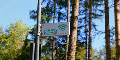 Ausflug mit Kindern - Witterung: Schönwetter - Hard - W-LAN im Wildpark - auch nicht schlecht - Wildpark Feldkirch