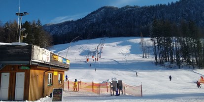 Ausflug mit Kindern - Sportanlage: Eislaufplatz - Grünau im Almtal - Skilift Zloam - Narzissendorf Zloam