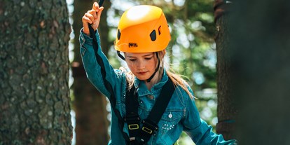 Ausflug mit Kindern - Ausflugsziel ist: ein Kletterpark - Niederösterreich - Waldseilgarten Hirschenkogel