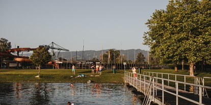 Ausflug mit Kindern - Themenschwerpunkt: Schwimmen - Dornbirn Gütle - Strandbad Hard