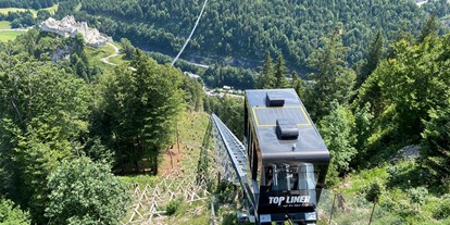 Ausflug mit Kindern - Tirol - Schrägaufzug Top Liner - Burgenwelt Ehrenberg