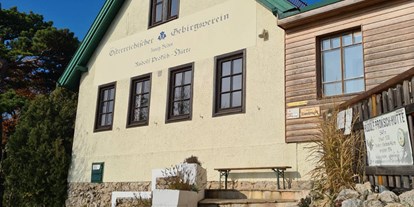 Ausflug mit Kindern - Gastronomie: kinderfreundliches Restaurant - Wien Penzing - Rudolf-Prokschhütte 