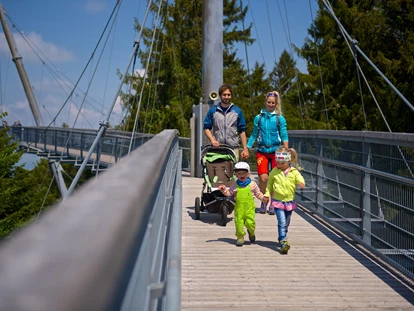 Trip with children - Kinderwagen: großteils geeignet - Schnepfau - Wald Abenteuerwelt skywalk allgäu
