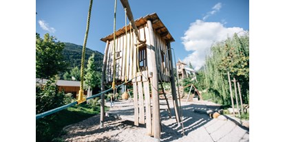 Ausflug mit Kindern - Themenschwerpunkt: Entdecken - Partschins/Rabland - Abenteuerspielplatz Algund