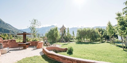 Ausflug mit Kindern - Witterung: Bewölkt - Dorf Tirol - Abenteuerspielplatz Algund
