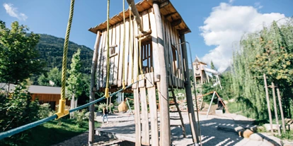 Trip with children - Sarnthein Bozen Südtirol - Abenteuerspielplatz Algund