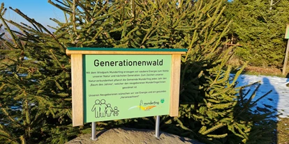 Ausflug mit Kindern - Ausflugsziel ist: ein Weg - Kleinberg (Nußdorf am Haunsberg) - Wanderung Windpark Munderfing