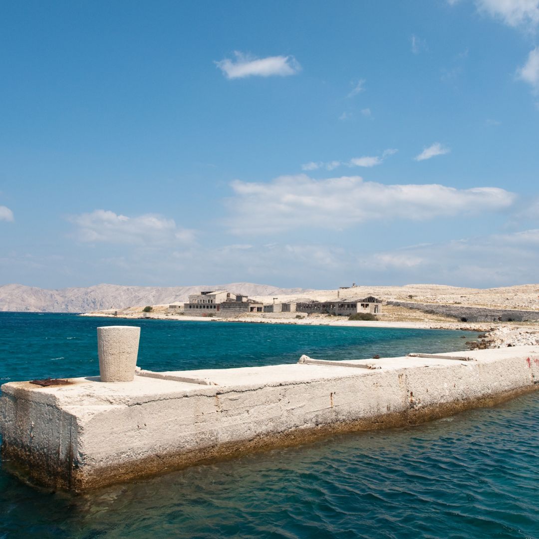Destinazione dell'escursione - Symbolbild für Ausflugsziel Gefängnisinsel Goli Otok. Keine korrekte oder ähnlich Darstellung! - Gefängnisinsel Goli Otok