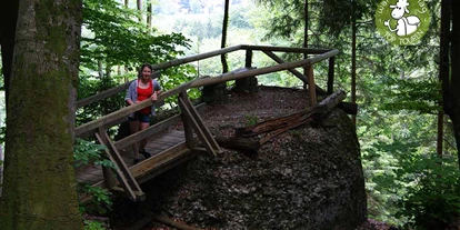 Ausflug mit Kindern - Umgebungsschwerpunkt: Wald - Kleinberg (Nußdorf am Haunsberg) - Hexenloch in der Stadt Salzburg