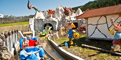 Ausflug mit Kindern - Witterung: Bewölkt - Saalbach - Freizeitpark Familienland Pillersee