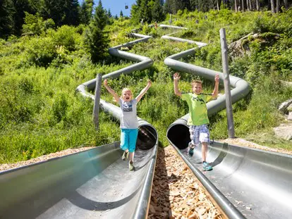 Ausflug mit Kindern - Ausflugsziel ist: eine Wanderung - Bürs - Waldrutschenpark-Golm