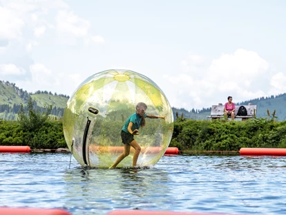 Trip with children - Ausflugsziel ist: ein Freizeitpark - Bad Mitterndorf - Kindererlebnisweg & Water Zorbing 