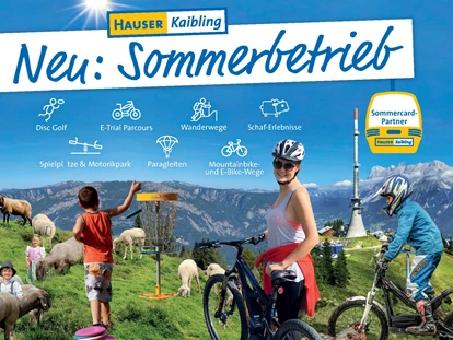 Trip with children - Öblarn - Neue Sommer-Erlebnisse am Hauser Kaibling für Jung und Alt. - Streichelzoo und Disc Golf Parcours 