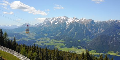 Ausflug mit Kindern - Themenschwerpunkt: Klettern - Steiermark - Tauern-Seilbahn am Hauser Kaibling, täglich geöffnet - Streichelzoo und Disc Golf Parcours 