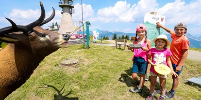 Ausflug mit Kindern - Kinderwagen: großteils geeignet - Steiermark - Streichelzoo und Disc Golf Parcours 