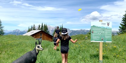 Ausflug mit Kindern - Dauer: ganztags - PLZ 8972 (Österreich) - Streichelzoo und Disc Golf Parcours 