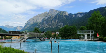 Trip with children - Ausflugsziel ist: ein Bad - Schnepfau - Freischwimmbad Mellau