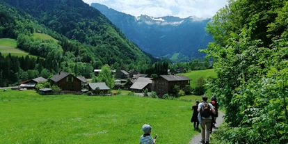 Ausflug mit Kindern - Schatten: überwiegend schattig - Schnepfau - Zimmerau-Klaus-Wasserfall Mellau