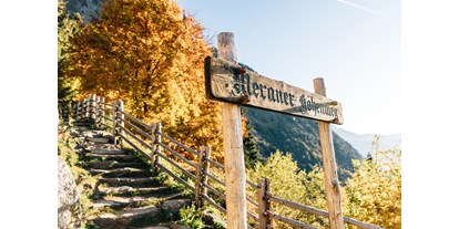 Ausflug mit Kindern - Trentino-Südtirol - Herbst in Algund
© Tourismusverein Algund, Benjamin Pfitscher - Algund bei Meran