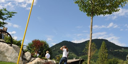 Ausflug mit Kindern - Weißenstein (Mittersill) - Familien-Erlebnis Abenteuer Golf beim Sportcamp Woferlgut