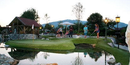 Ausflug mit Kindern - Ausflugsziel ist: ein Spielplatz - Großarl - Familien-Erlebnis Abenteuer Golf beim Sportcamp Woferlgut