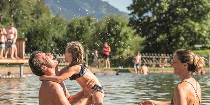 Ausflug mit Kindern - Ausflugsziel ist: ein Bad - Gosau - Erlebnisbadesee Eben