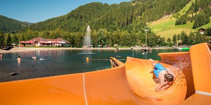Ausflug mit Kindern - Themenschwerpunkt: Schwimmen - PLZ 5621 (Österreich) - Erlebnisbadesee Eben