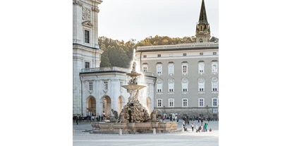 Ausflug mit Kindern - Themenschwerpunkt: Kunst - Sankt Leonhard (Grödig) - Residenzgalerie und Dombogenterrasse mit Residenzbrunnen - DomQuartier Salzburg