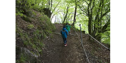 Ausflug mit Kindern - Ausflugsziel ist: ein sehenswerter Ort - Vordorf (Peilstein im Mühlviertel) - Am Felsensteig - Felsensteig und Kettenturm
