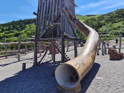 Ausflug mit Kindern - Parkmöglichkeiten - Tiroler Unterland - Triassic Park auf der Steinplatte