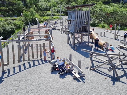 Trip with children - Witterung: Schönwetter - Tyrol - Triassic Park auf der Steinplatte
