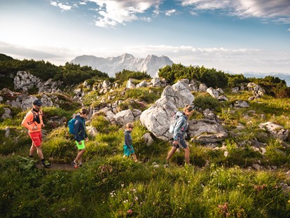 Ausflug mit Kindern - Großgmain - Triassic Park  Steinplatte Waidring