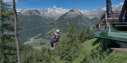 Ausflug mit Kindern - Dauer: halbtags - Trentino-Südtirol - Zipline Klausberg - Zipline Klausberg