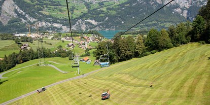 Ausflug mit Kindern - PLZ 8757 (Schweiz) - Kerenzerbergbahn - Auf den Spuren des Drachen Glarnerzahn
