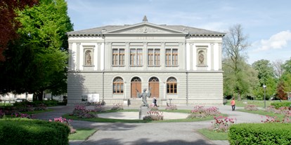 Ausflug mit Kindern - Themenschwerpunkt: Kultur - Urnäsch - Aussenansicht Kunstmuseum St.Gallen - Kunstmuseum St. Gallen